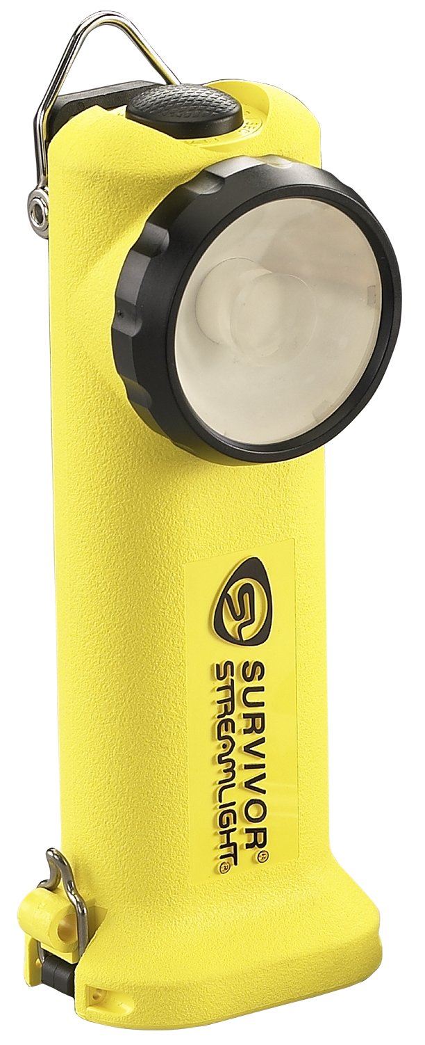 Streamlight 90545 Survivor 175-Lumen Right-Angle Flashlight, Black