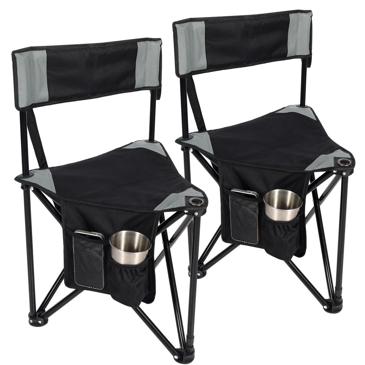 REDCAMP 2 Pack Tripod Hunting Chairs for Blinds