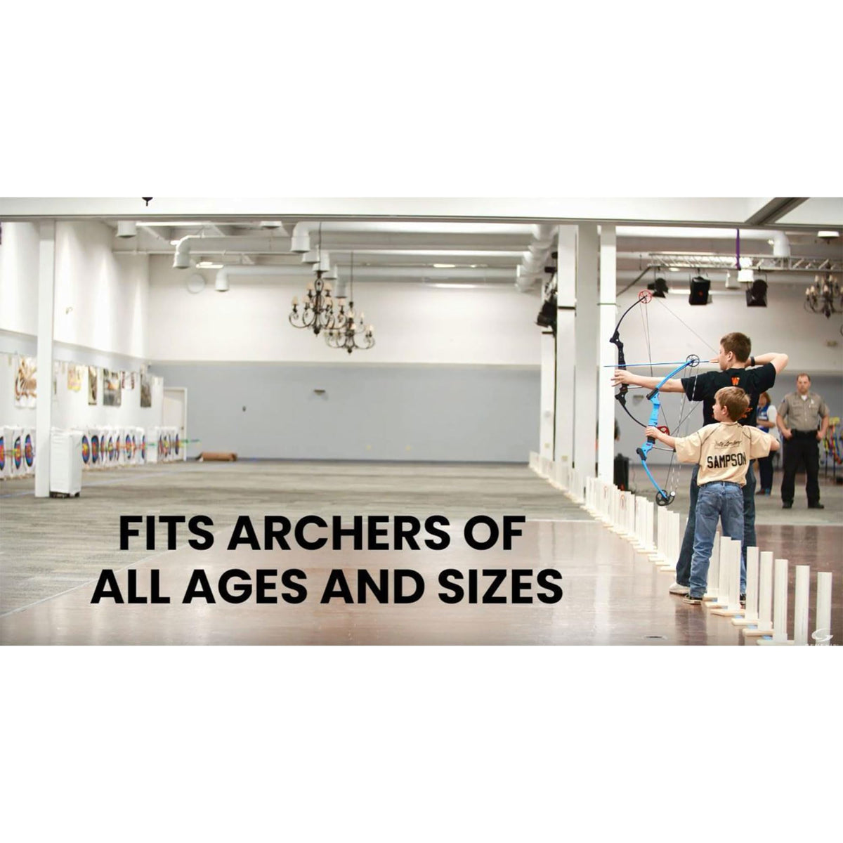 Genesis Archery Original Lightweight Compound Bow with Adjustable Aluminum Riser, 15"-30" Draw Length, 10-20 lb Draw Weight, for Kids and Adults, All Skill Levels