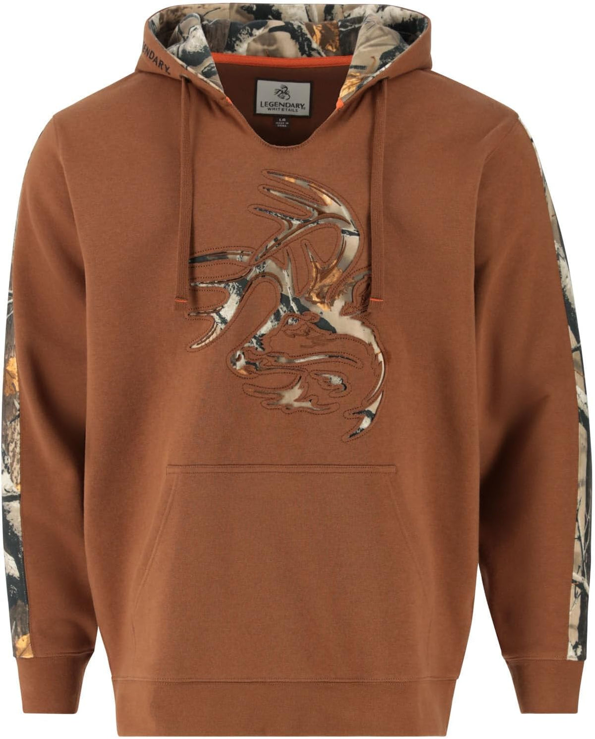 Legendary Whitetails Mens Camo Pullover Hoodie Hunting Sweatshirt