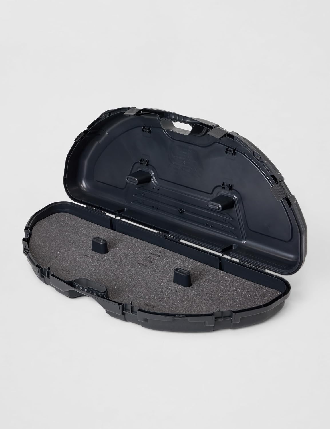 Plano Protector Compact Bow Case, Black, Hard Bow Case, Holds up to Five Arrows, Anti-Crush Archery Storage and Protection
