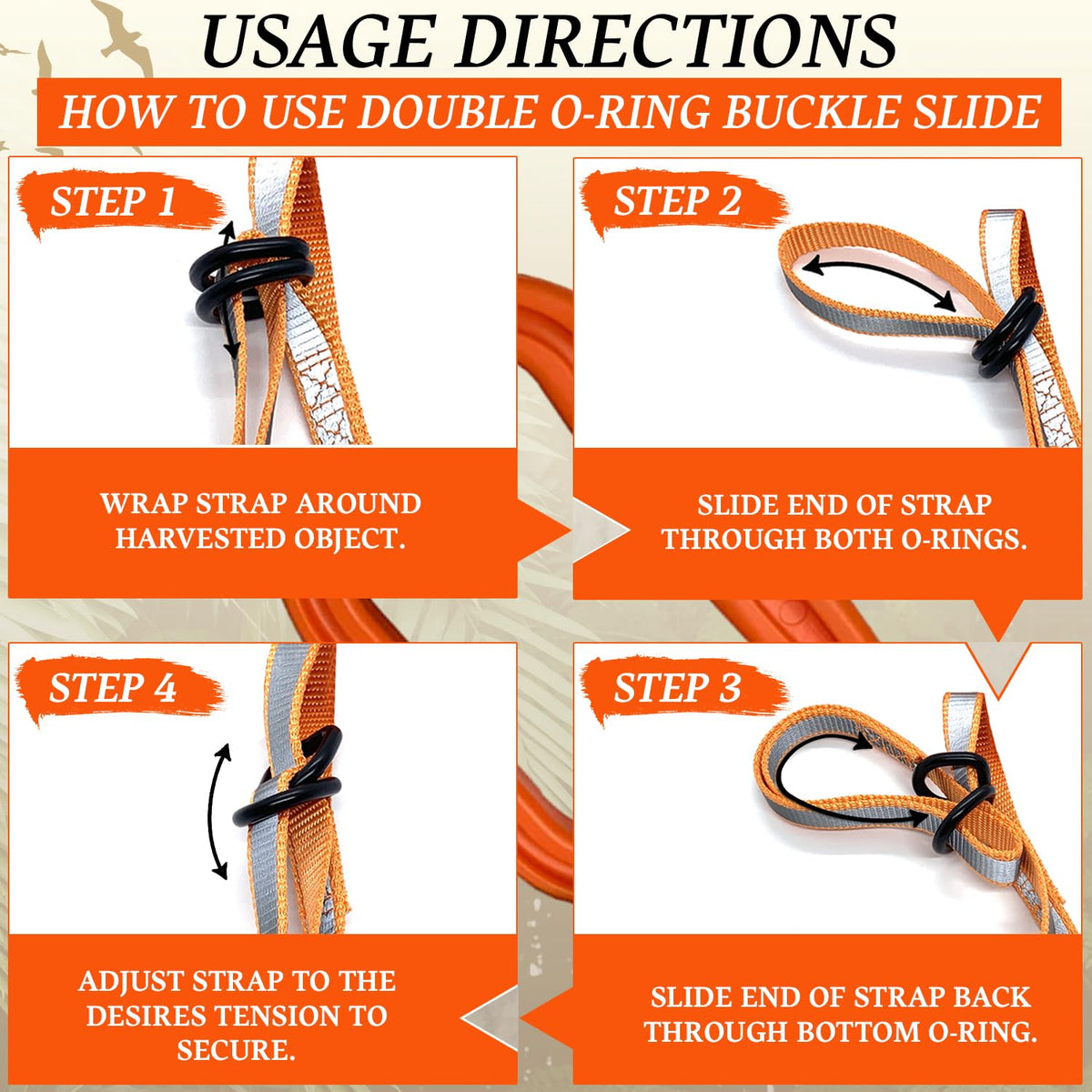 MULTUS Deer Drag Rope & Strap - Heavy Duty Deer Puller for Hunting - Unique Gifts for Hunters, Dad, Men Who Have Everything - Hunting Essentials & Accessories