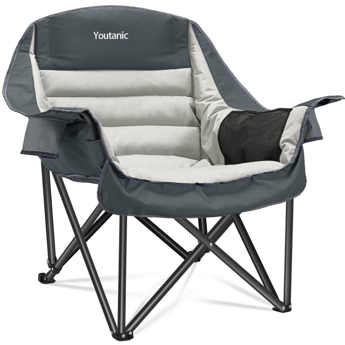 Youtanic Oversized Camping Chair, Portable Folding Camping Chairs