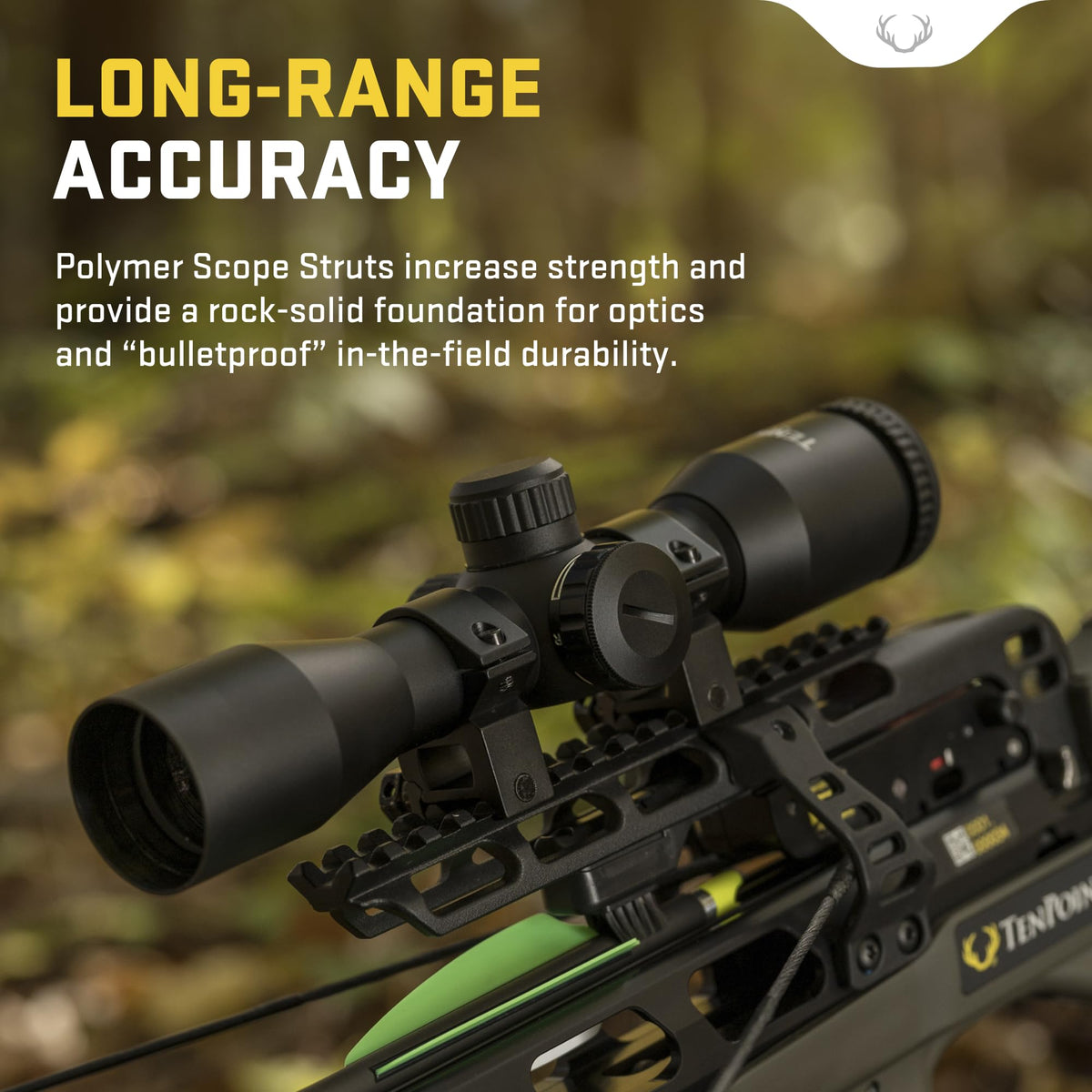 TenPoint Venom X - Lightest ACUslide Bow Ever with Lighted Pro-View 400 Optic