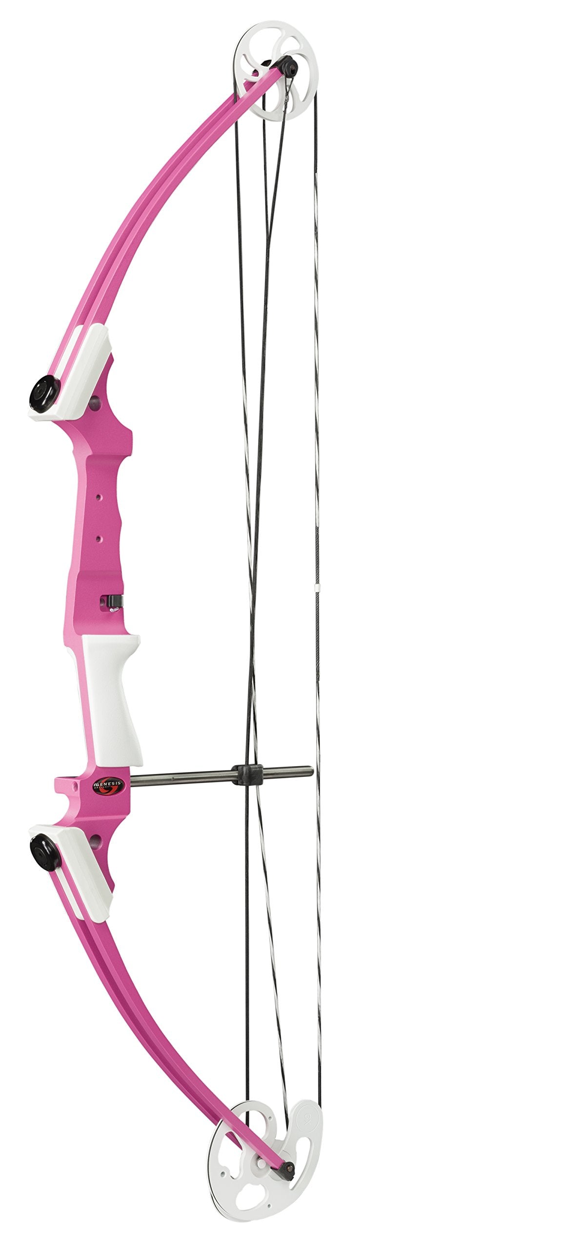 Genesis Archery Original Lightweight Compound Bow with Adjustable Aluminum Riser, 15"-30" Draw Length, 10-20 lb Draw Weight, for Kids and Adults, All Skill Levels