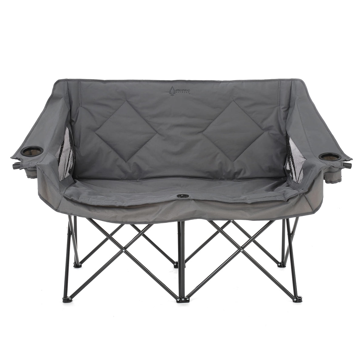ARROWHEAD OUTDOOR Portable Folding Double Duo Camping Chair Loveseat