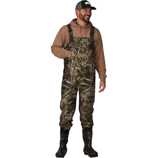 FROGG TOGGS Amphib Neoprene Bootfoot Waterproof Fishing Camo Chest Wader