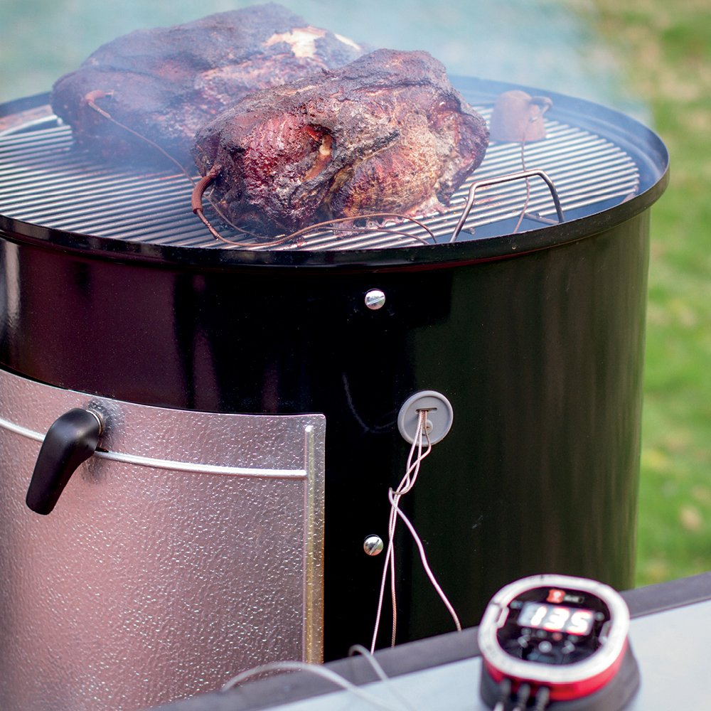 Weber® Smokey Mountain Cooker Smoker, 14" Charcoal Smoker