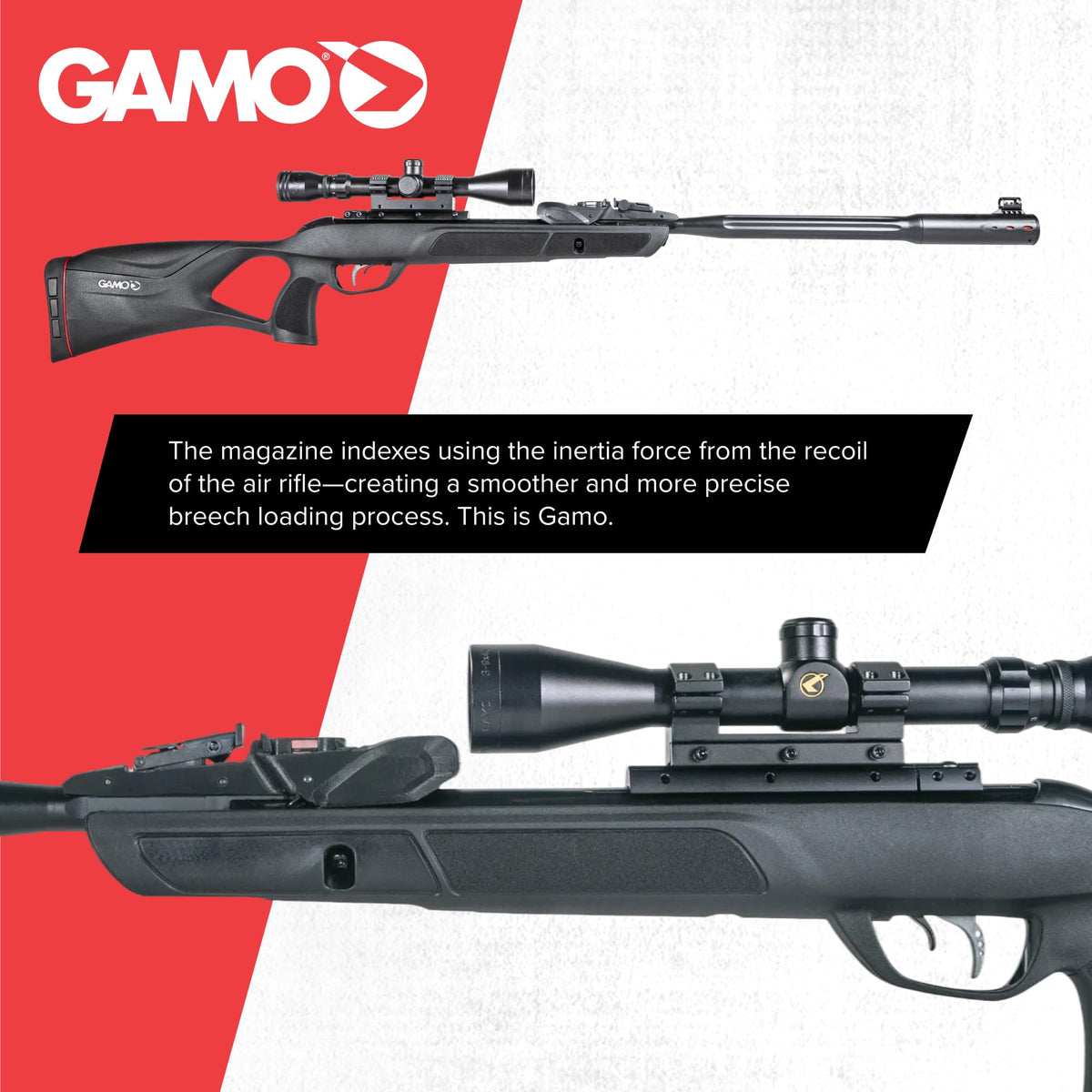 Gamo Swarm Fusion 10X GEN3i Break Barrel Pellet Air Rifle - 10-Shot