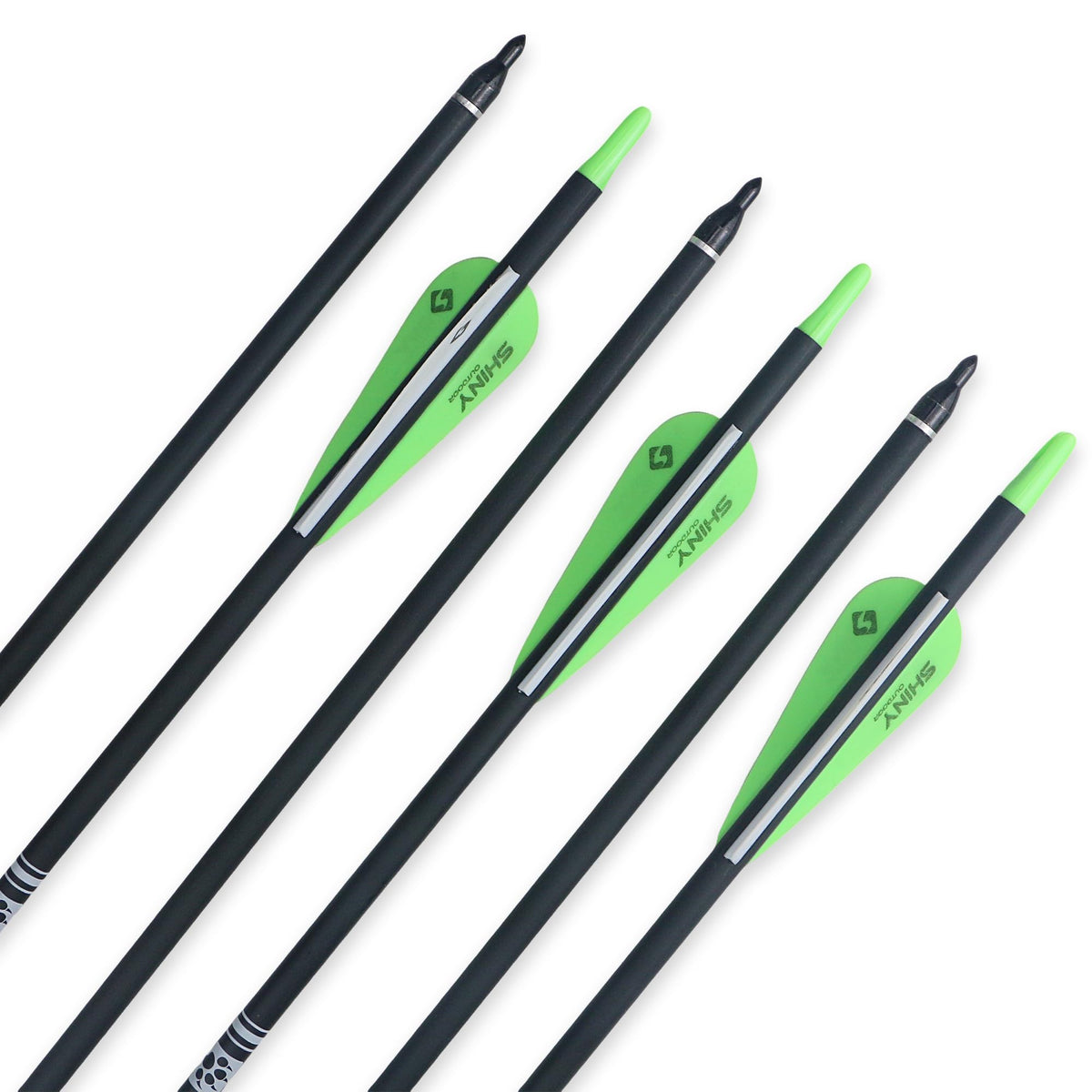30" Carbon Arrows for Compound Recurve Bow Hunting Target