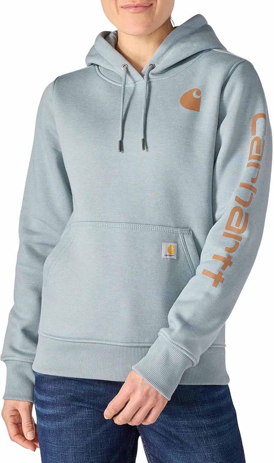 Carhartt Women's Iconic Clarksburg Logo Sweatshirt