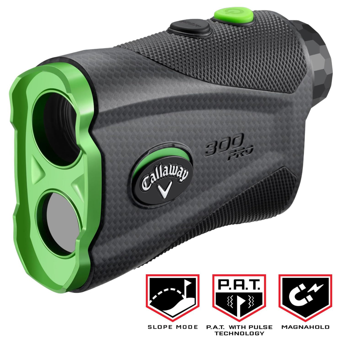 Callaway 300 Pro Golf Laser Rangefinder (with External Slope Switch)