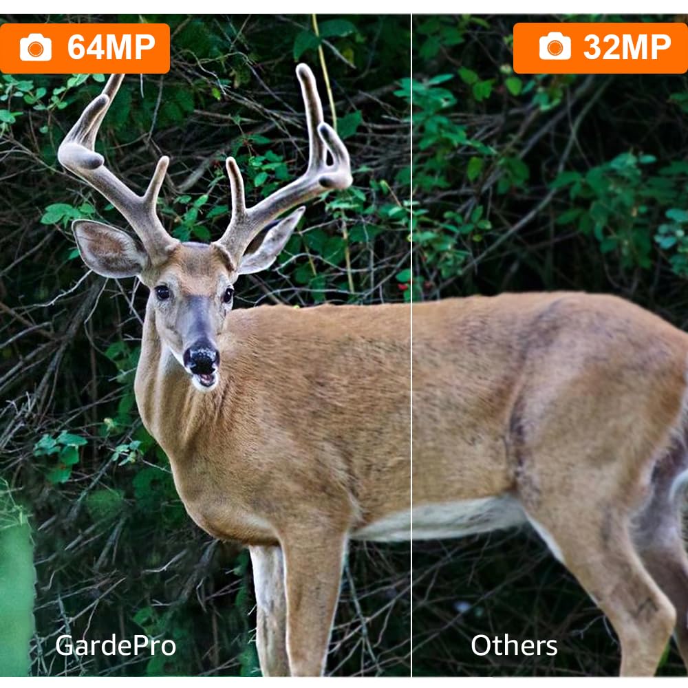 GardePro A3S Non-Cellular Trail Camera, 1296P HD Video with Sound