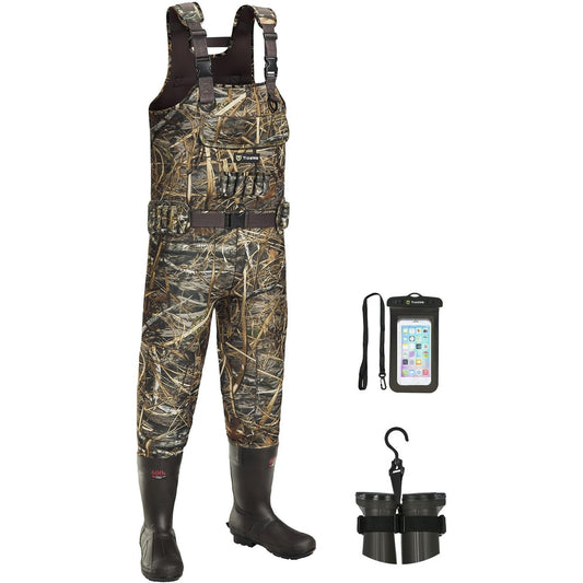 TIDEWE Chest Hunting Waders for Men, Waterproof Neoprene Waders