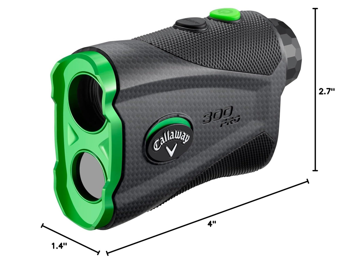 Callaway 300 Pro Golf Laser Rangefinder (with External Slope Switch)