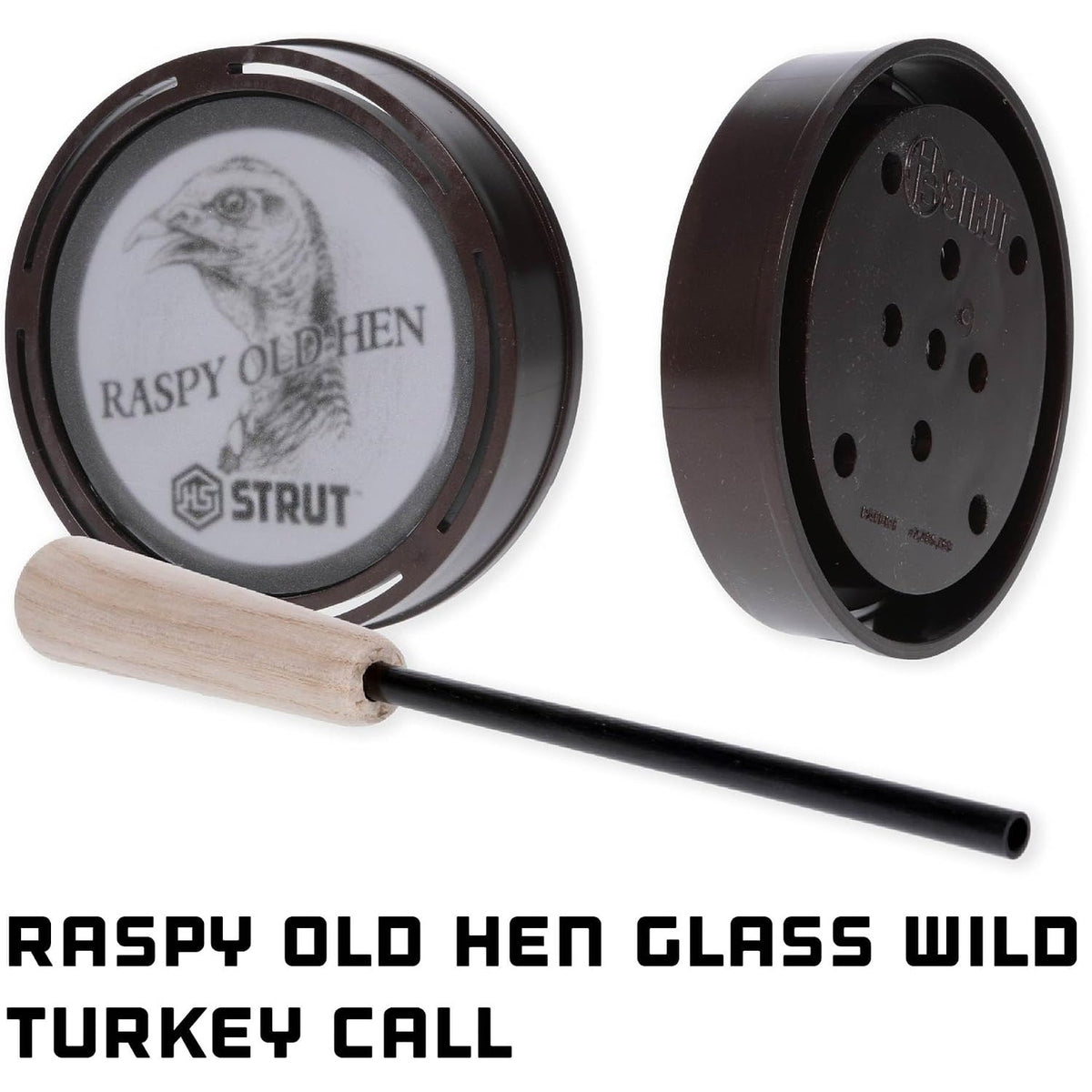 Hunters Specialties Raspy Old Hen Combo Kit - Turkey Game Calls Combo Pack - Wide Range of Turkey Sounds