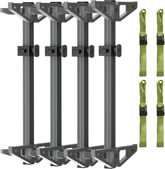 Climbing Sticks, Non-Slip Tree Step Tree Climbing Sticks for Hunting, Lightweight Aluminum Hunting Climbing Steps, Climbing Stick for Tree Stand