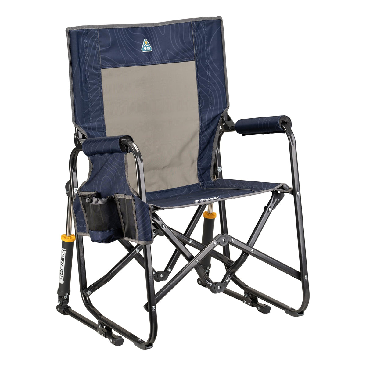 GCI Outdoor Stowaway Rocker - Hunter Topo