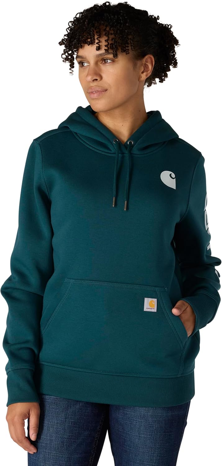 Carhartt Women's Iconic Clarksburg Logo Sweatshirt