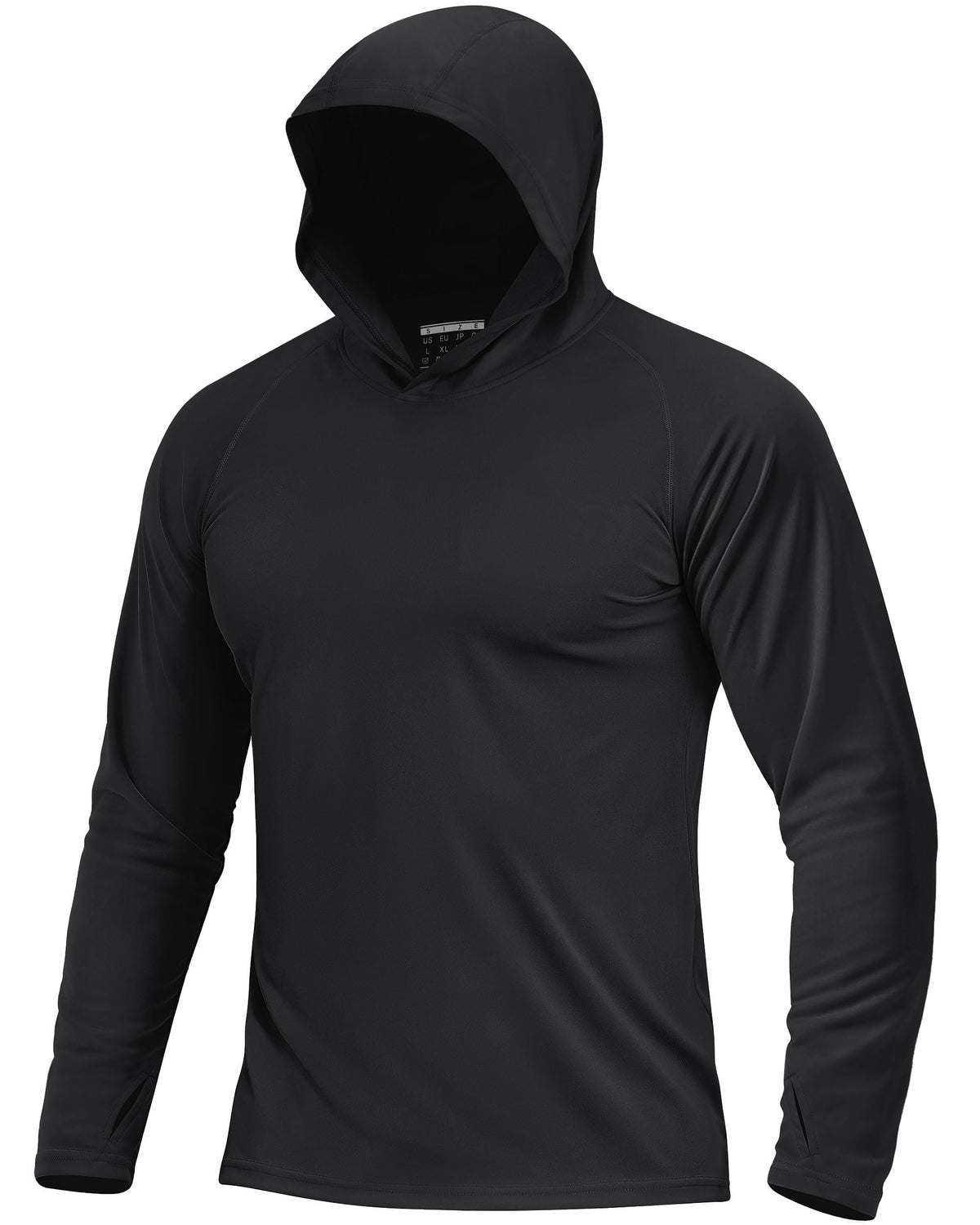 Boladeci Men's UPF 50+ Sun Protection Lightweight Hoodie Shirts Long Sleeve Fishing Shirt SPF UV Hiking Swim