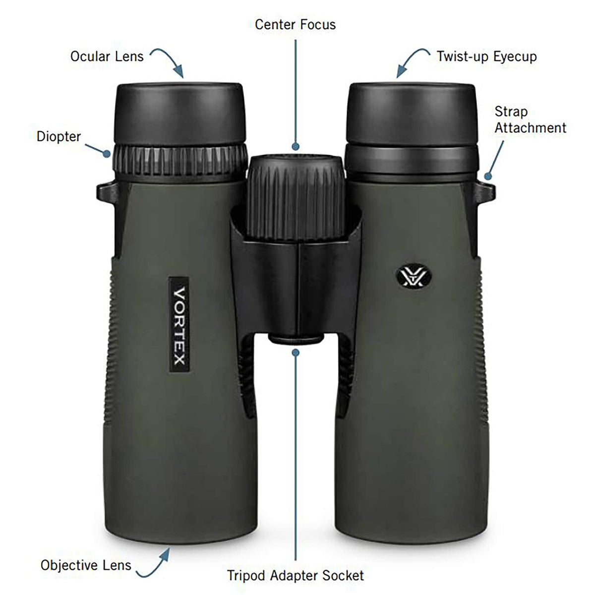 Vortex Diamondback HD 10x50 Binoculars