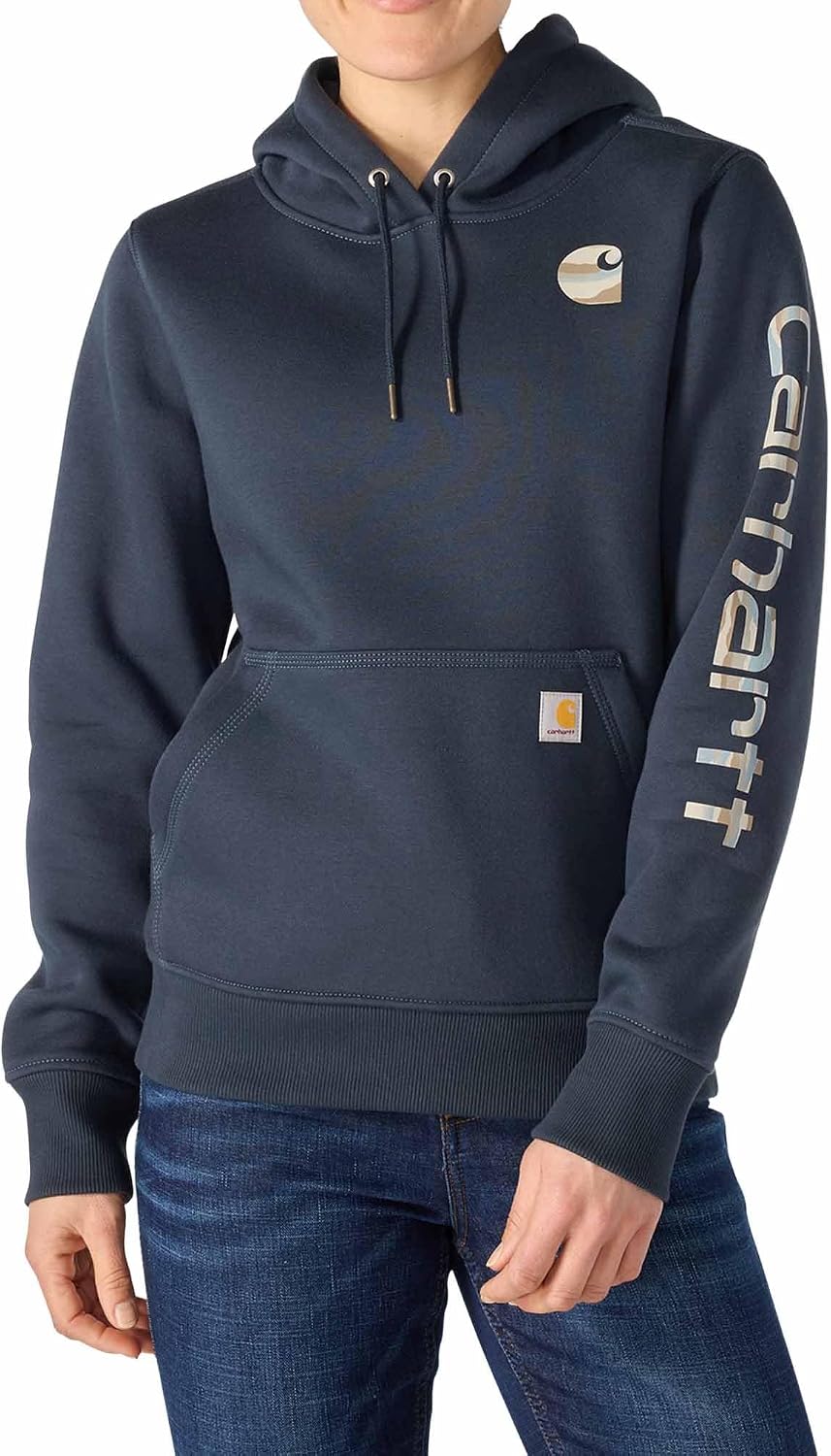 Carhartt Women's Iconic Clarksburg Logo Sweatshirt
