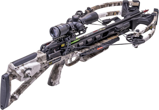 TenPoint Venom X - Lightest ACUslide Bow Ever with Lighted Pro-View 400 Optic