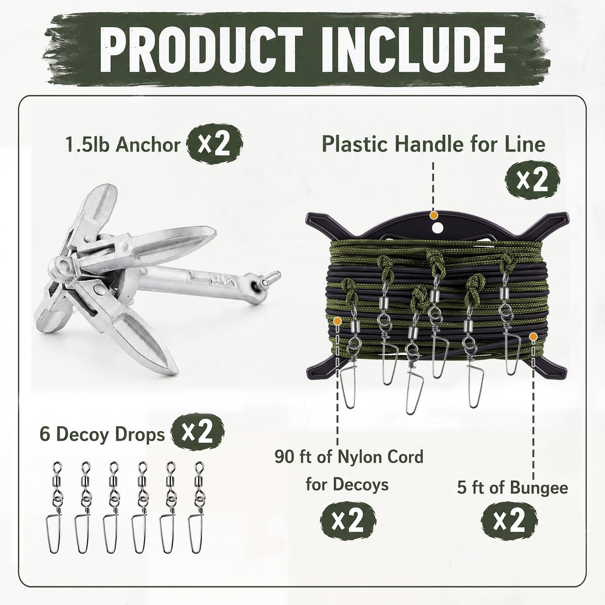 Duck Decoy Jerk Rig,Waterfowl Hunting Decoy