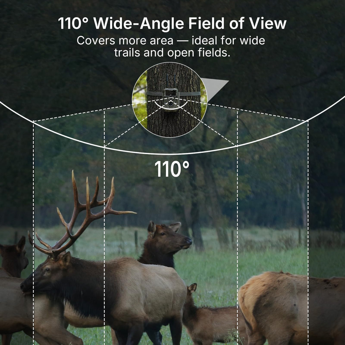 GardePro E6 WiFi Trail Camera, Stable WiFi with External Antenna