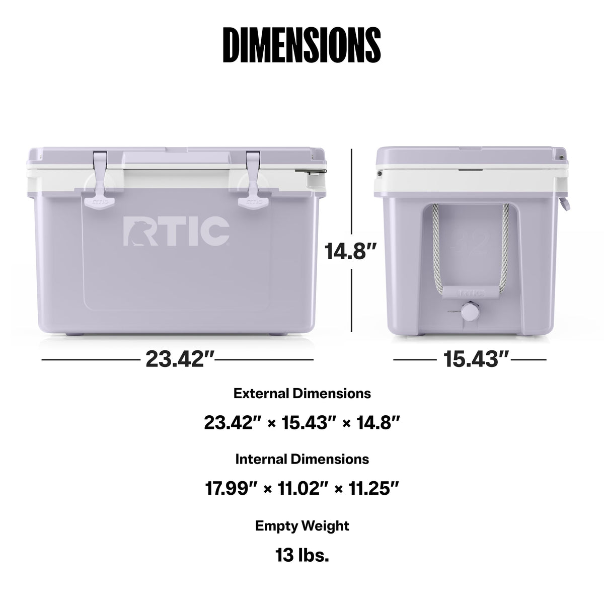 RTIC 32 QT Ultra-Light Hard Cooler