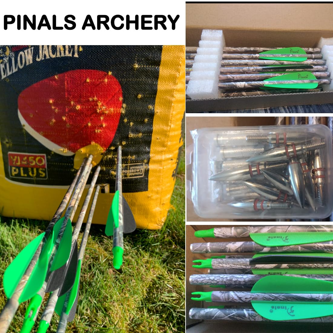 Archery 28 30 Inch 300 340 350 400 Spine Carbon Hunting Arrows