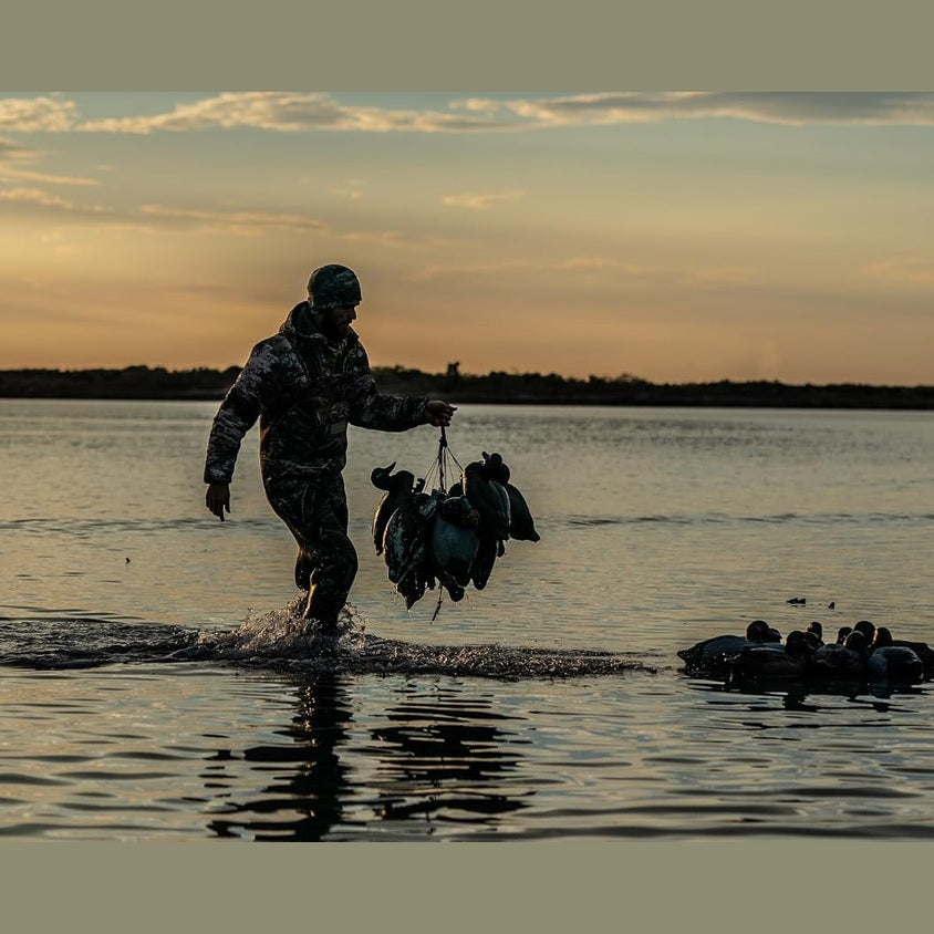 MOJO Outdoors Texas-Style Decoy Rig for Duck Hunting Decoys, 6 oz (48" Length)