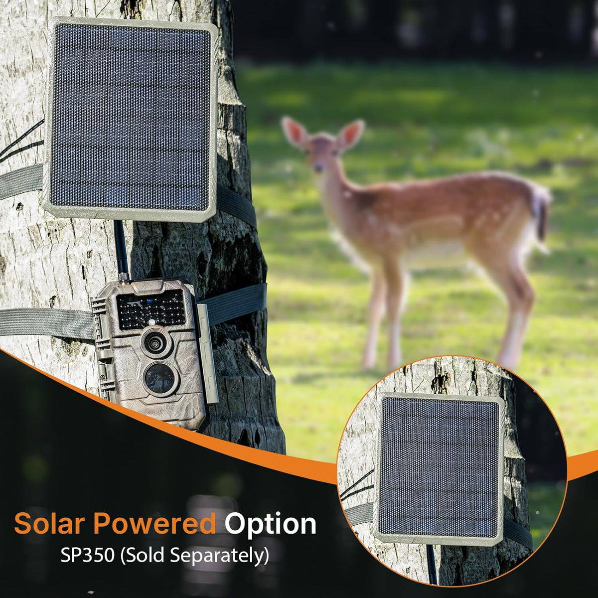 GardePro E6 WiFi Trail Camera, Stable WiFi with External Antenna