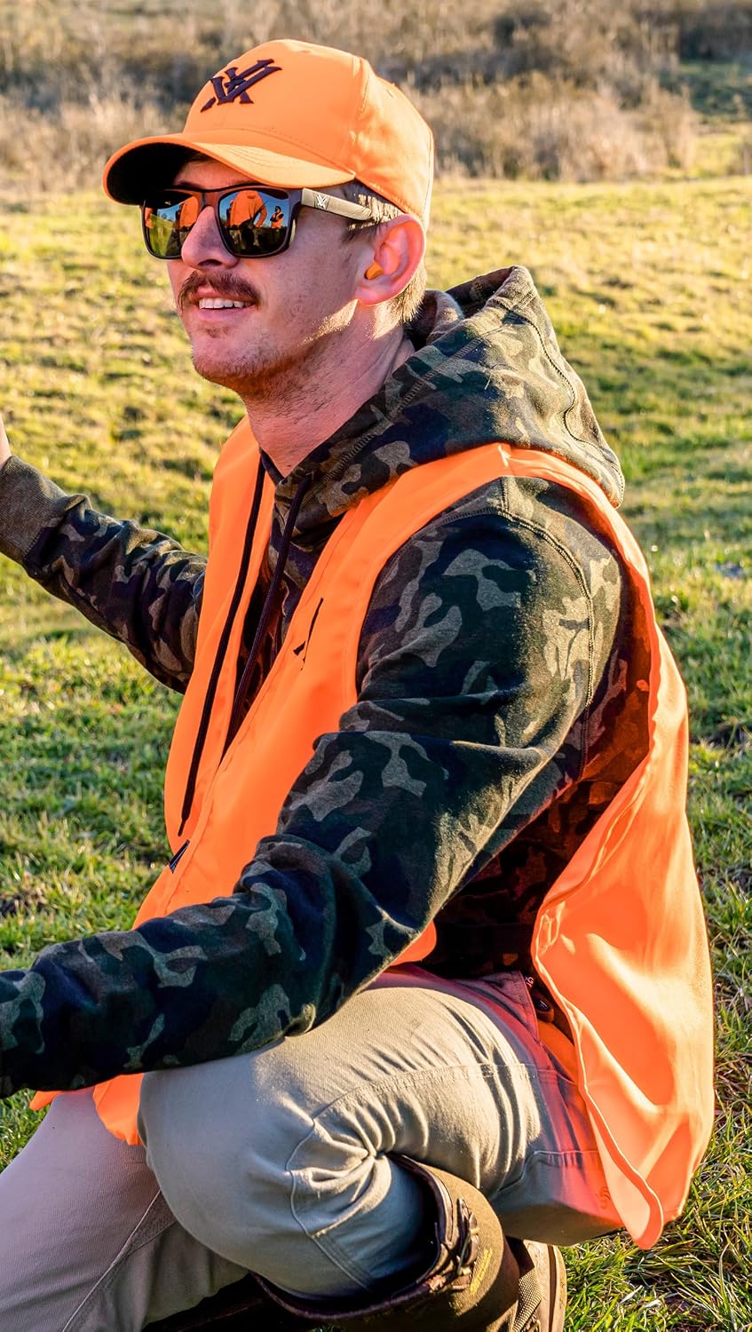 Vortex Optics Blaze Orange Hunting Vest & Hat Combo