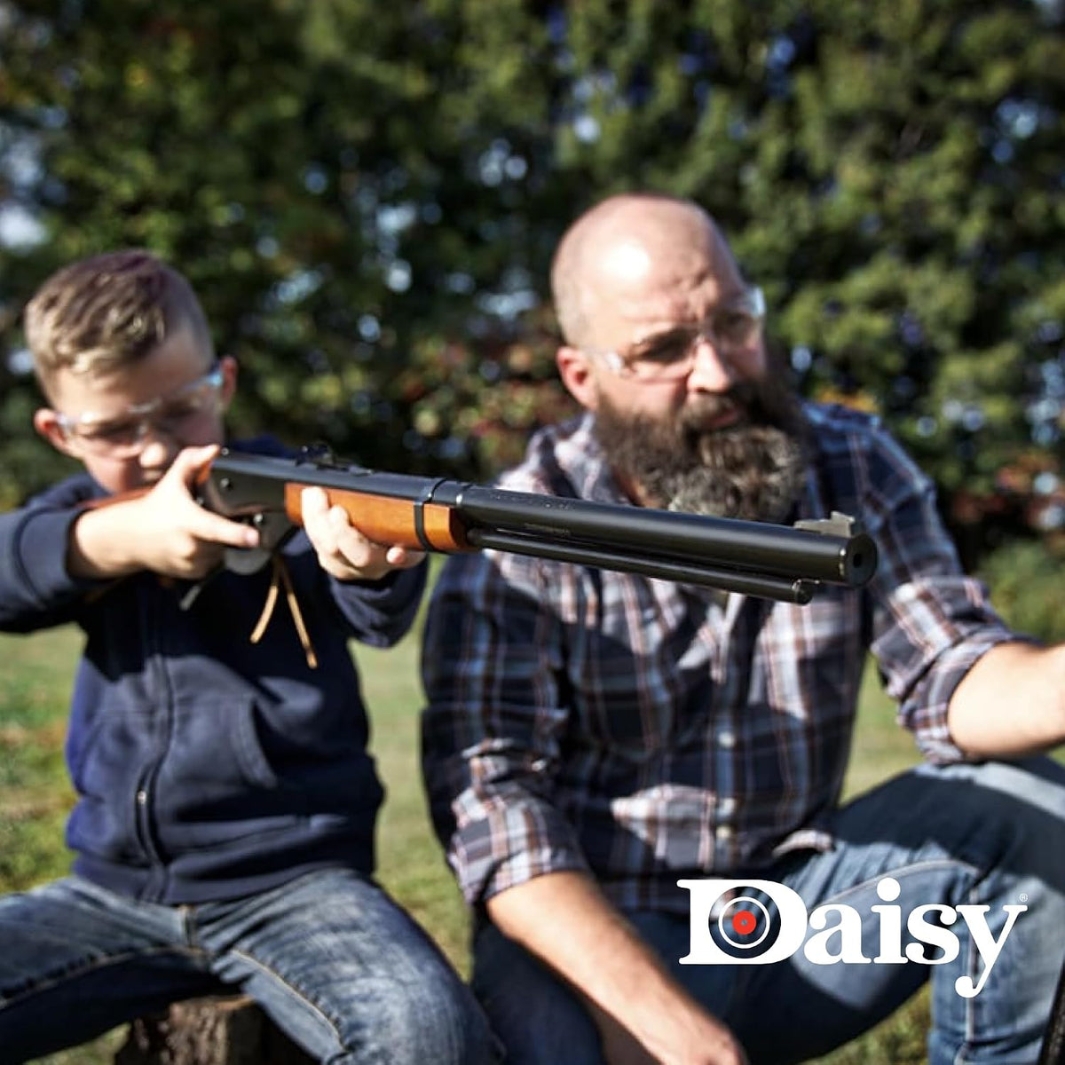 Daisy Red Ryder 1938 .177 BB Rifle - Wood Stock - Lever-Action - 350 FPS