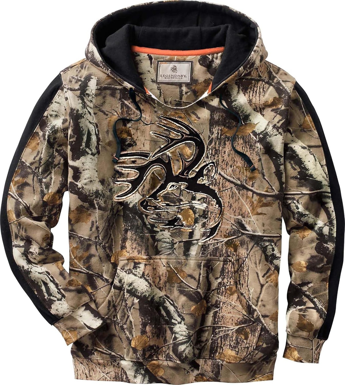 Legendary Whitetails Mens Camo Pullover Hoodie Hunting Sweatshirt
