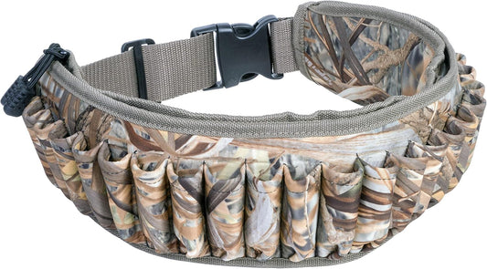 Shell Belt - Adjustable Belt, Zipper Storage Pocket, Camo