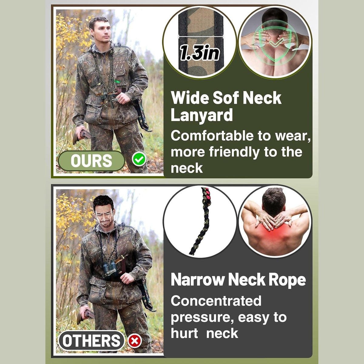 PAMASE Duck Call Lanyard, Duck Hunting Accessories