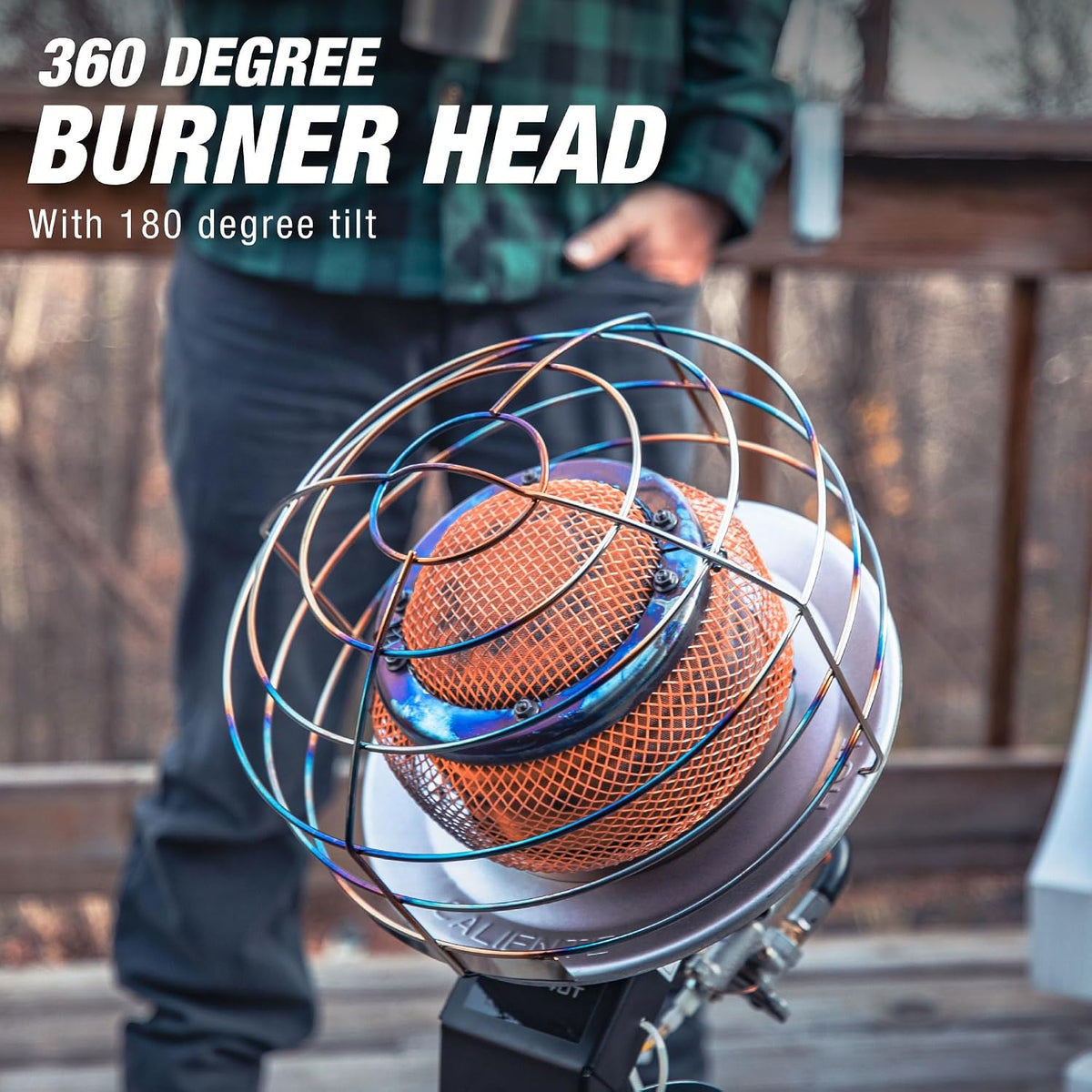 Mr. Heater Original 540-Degree 45,000 BTU Tank Top Radiant Propane Heater