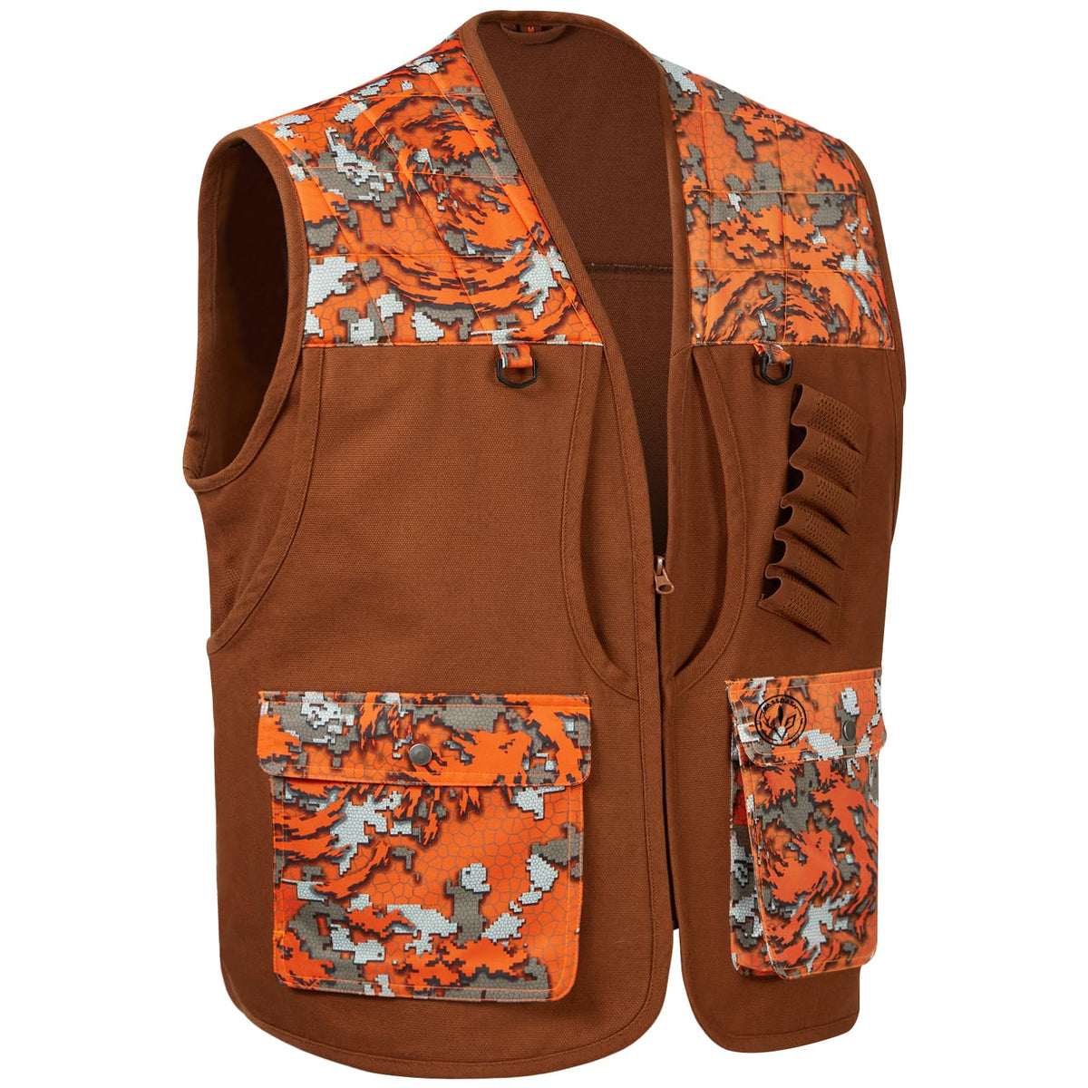 BASSDASH Upland Game Field Water-Resistant Bird Hunting Vest with Multi Pockets Men Women FV11