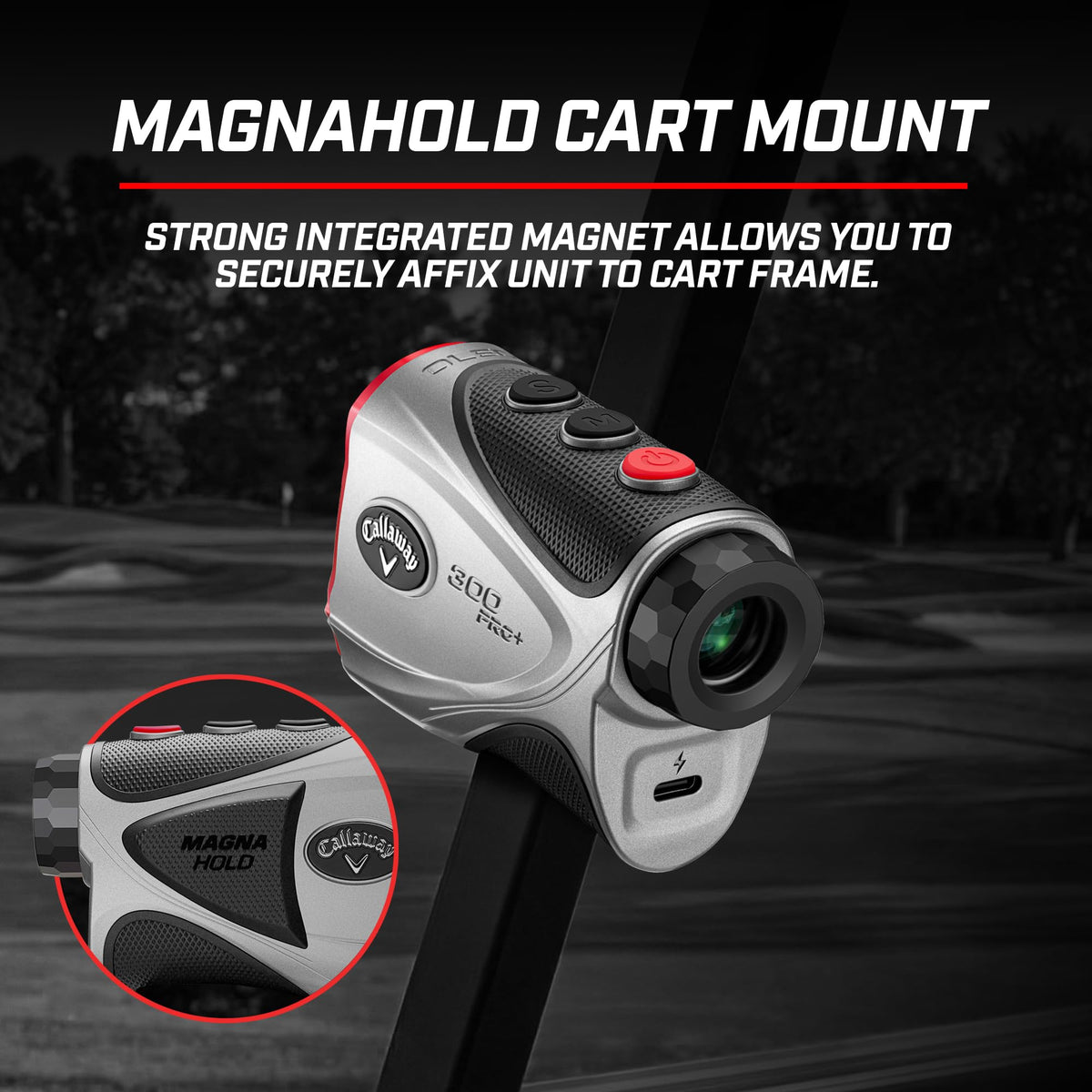 Callaway 300 Pro Golf Laser Rangefinder (with External Slope Switch)