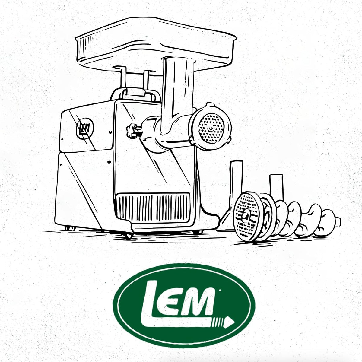 LEM Products BigBite #8 Meat Grinder, Electric Meat Grinder