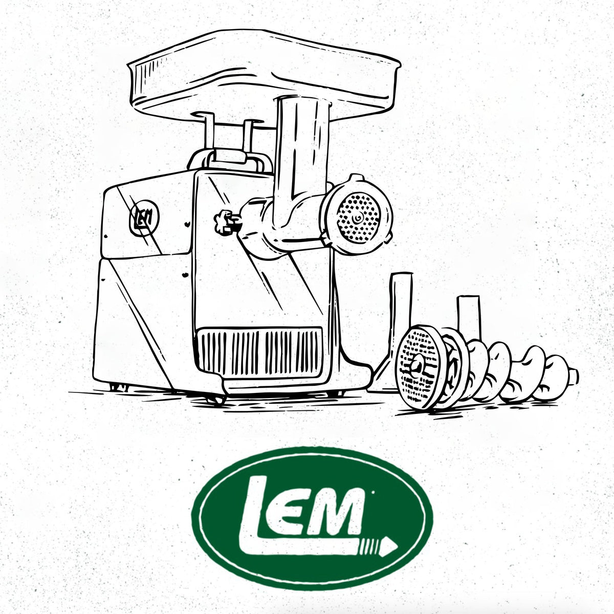 LEM Products BigBite #8 Meat Grinder, Electric Meat Grinder