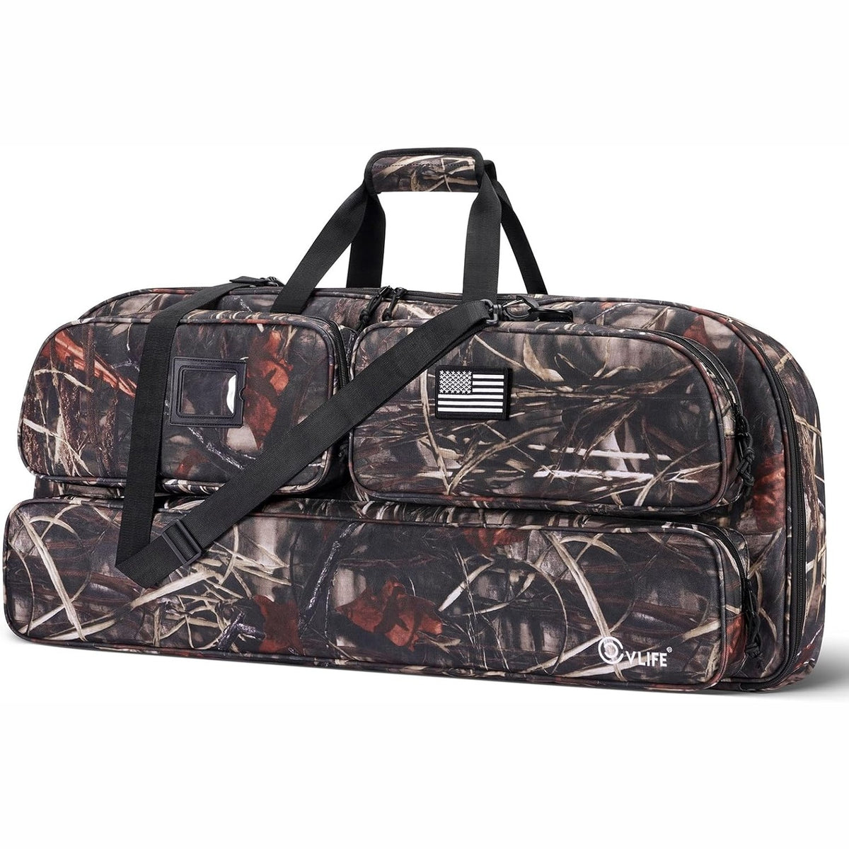 CVLIFE Soft Compound Bow Case, Archery Bag for Bow Gear Storage