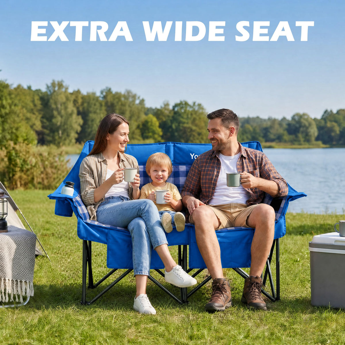 Youtanic Oversized Camping Chair, Portable Folding Camping Chairs