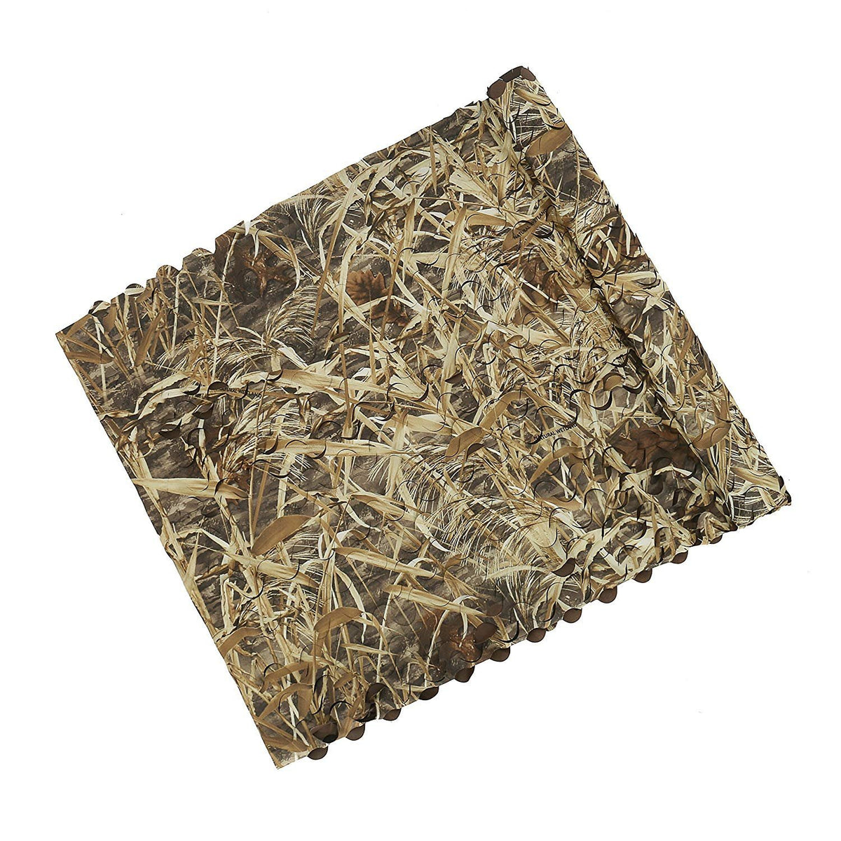 AUSCAMOTEK 300D Durable Camo Netting for Duck Hunting Blinds Brown 5ft×10ft/5ft×13ft/5ft×20ft