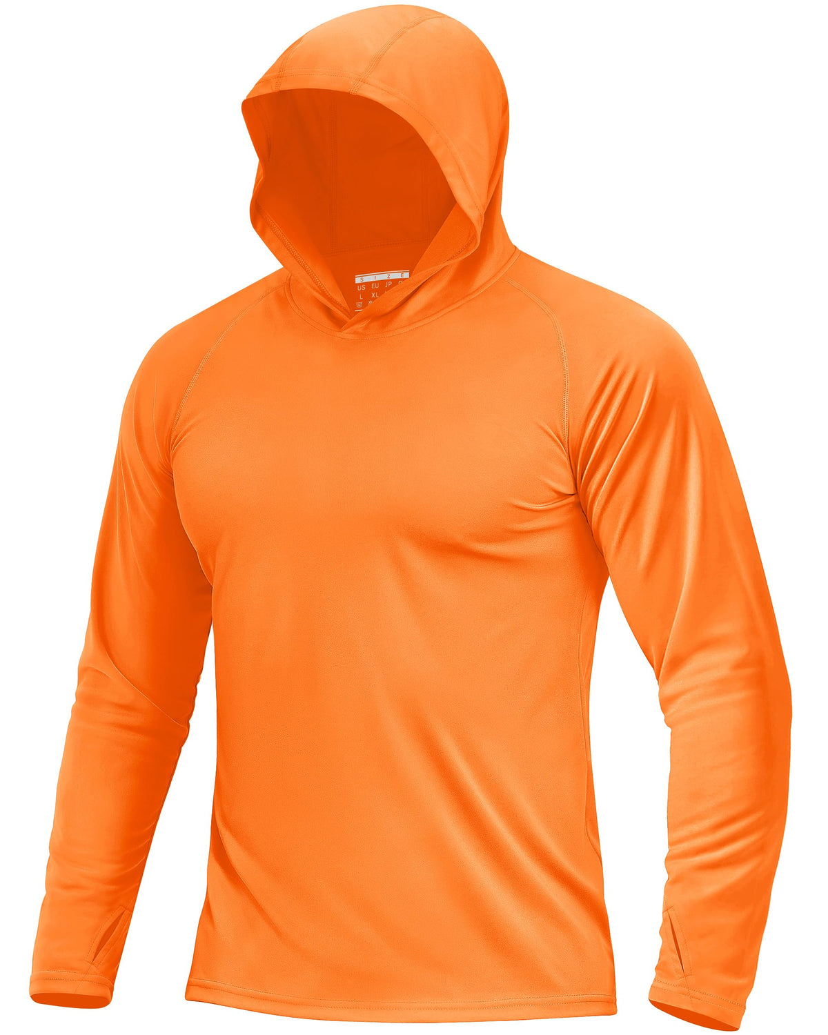 Boladeci Men's UPF 50+ Sun Protection Lightweight Hoodie Shirts Long Sleeve Fishing Shirt SPF UV Hiking Swim