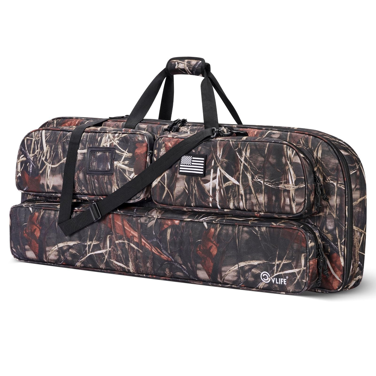CVLIFE Soft Compound Bow Case, Archery Bag for Bow Gear Storage