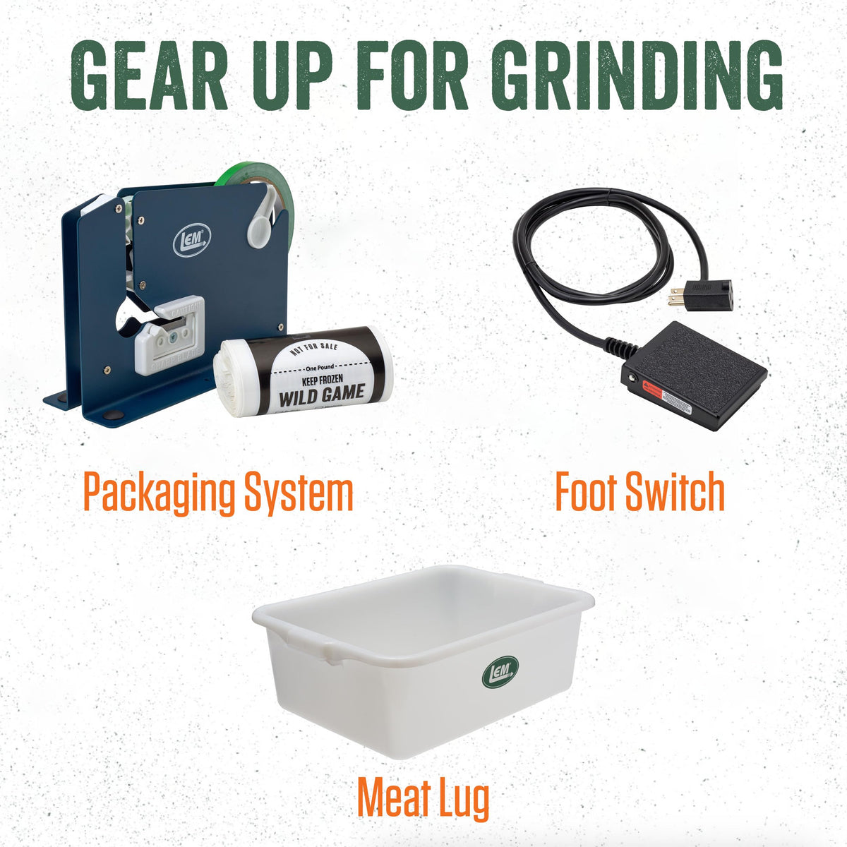 LEM Products BigBite #8 Meat Grinder, Electric Meat Grinder
