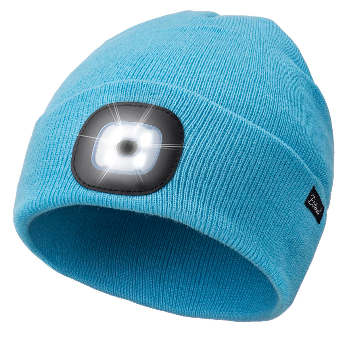 Etsfmoa Unisex Beanie with The Light, Gifts for Men Dad Father Winter Caps